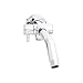 Kohler K-76330-CP Showerarm with 3-way diverter, Polished Chrome Finish