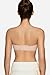 OEAK Womens Strapless Bras Push Up Bandeau Bra Non Slip Wireless Supportive Padded Bras Seamless Comfortable Tube Bra Skin Medium