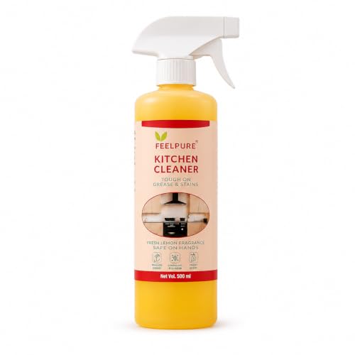 Image of Kitchen Cleaner - 500 ml | Instantly removes Tough Greases, No stains or residue | Cleans in 60 seconds | Maximum cleaning power | Suitable for Counter Tops, Stoves, Chimneys