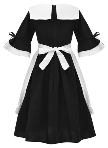 Disfraz Colonial Pioneer para Niñas 4-5 Años miniatura 2