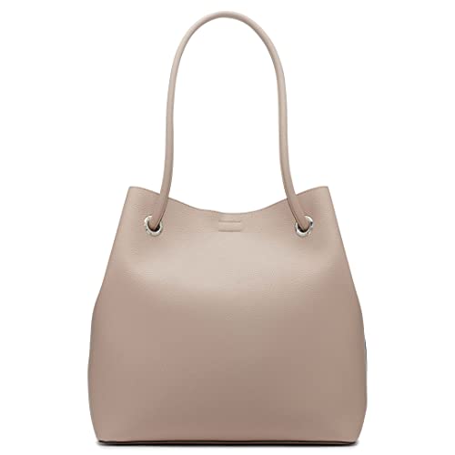 Image of Calvin Klein Gabrianna Bubble Lamb North /South Key Item Tote