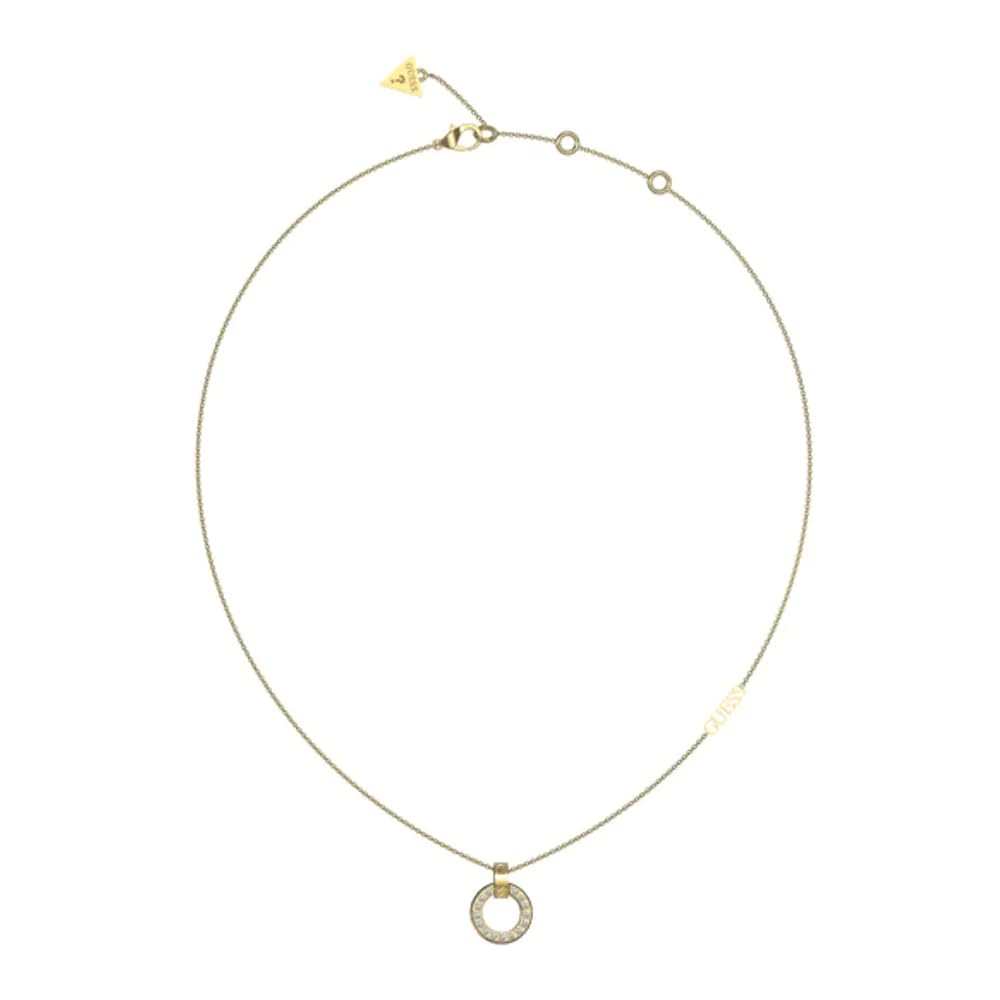 Guess Necklace Circle Lights JUBN03159JWYGT-U Brand, one size, Metal, No Gemstone