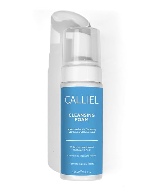 Calliel Yatıştırıcı Nemlendirici Etkili Yüz Temizleme Köpüğü. Tüm Cilt Tipleri 150ml