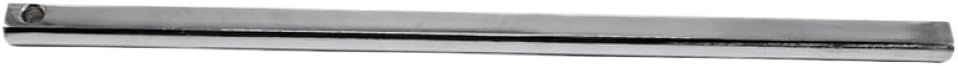 16 Inch Straight Polished Steel Steering Shaft with 3/4 Inch Double D Ends for Street Rod and Custom Vehicle Applications