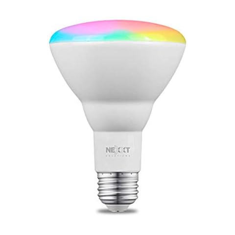 NEXXT BR30/E26 Smart White Bulb, Wireless Light. WiFi Multicolor Light. Works with Alexa, Siri, Echo, Google Home (No Hub Required) - Single Pack Cover