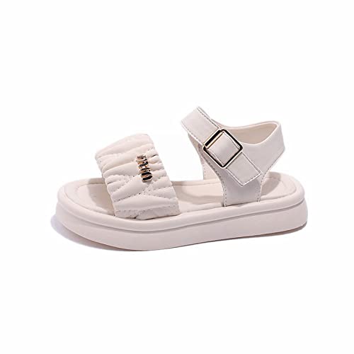 Summer Children's Beach Shoes Anti Slip Soft Sole Breathable Wedge Flatform Open Toe Cute Girls' Sandals KIDS Flip Flops for Girls 7