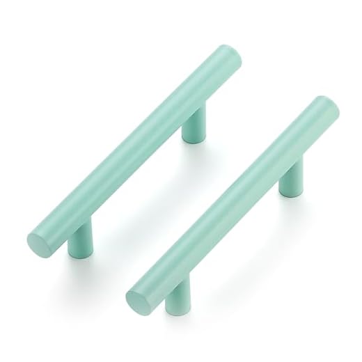 15+ Stunning Green Kitchen Designs You’ll Love 2 Ravinte 30 Pack | 5 Inch Cabinet Pulls Green Stainless Steel Kitchen Drawer Pulls Cabinet Handles 5 InchLength, 3 Inch Hole Center