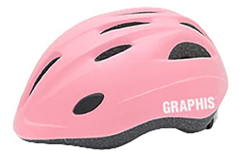 GRAPHIS キッズヘルメット Mサイズ MAT L.PINK