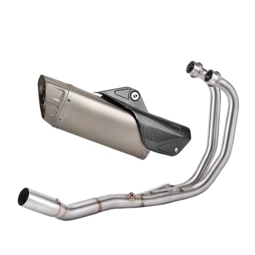 Tuyau silencieux d'échappement performant avec réducteur de bruit MT03 R3