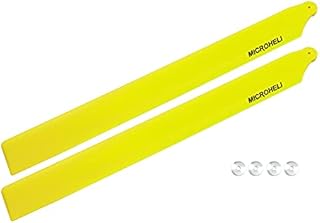 Microheli Plastic Main Blade 180mm (Yellow) - OMP Hobby M2 V2 / EXP