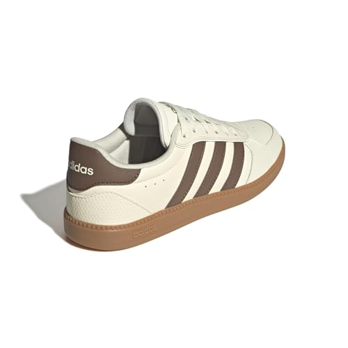 Image of adidas Womens Breaknet Sleek Sneakers Shoes Casual - Brown