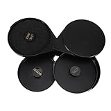 KOCKSHION Kasten Salzbehälter Mit Deckel Snackbehälter Gewürzgläser Salz Lagerung Zuckerdosen Fürs Büro Gewürzorganisator Gewürzflaschen Gewürzbehälter Zuckerbehälter Zuckerspender Black P.s