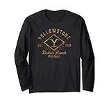 Yellowstone Sunburst Logo Dutton Ranch Long Sleeve T-Shirt