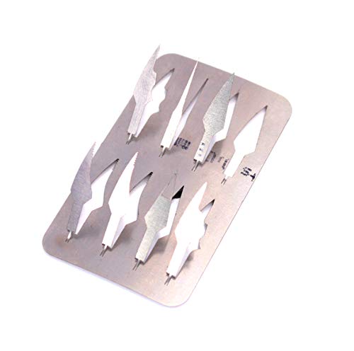 Lames de coupe et de modélisation pour poignées Ceramo (les poignées sont vendues séparément en SAFIDENT) Cover