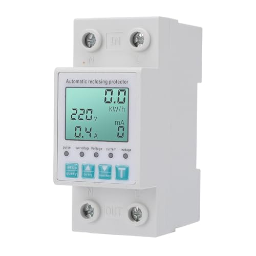 Protector de recierre automatico de montaje en riel Din 63A Luocute industrial domestico