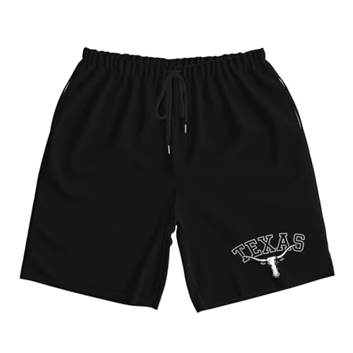 Texas Longhorn Lone Star State Texas Strong Mens Swim Trunks Quick Dry Board Shorts 7