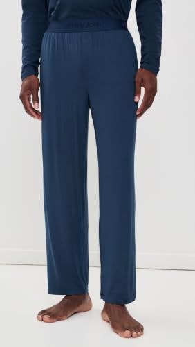 Image of Tommy John Men's Second Skin Pajama Pants - Comfortable Soft Sleep & Lounge Bottoms for Men