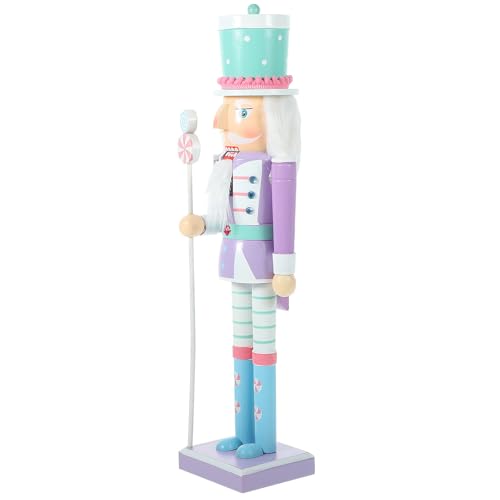Casse-Noisettes Décoratifs Bois Noël Statuette Marionnette Chic - 2