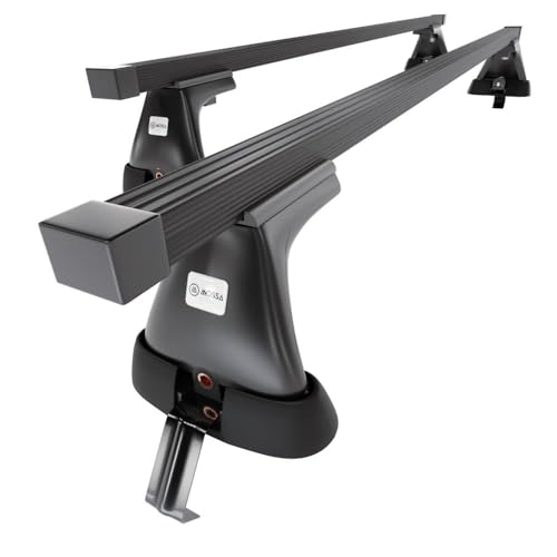 Mossa - Stahl-Dachträger kompatibel mit Nissan Note mk I MPV (2005-2013