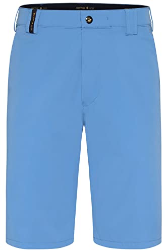 MEYER Pantalones de los Hombres B-St. Andrews AlgodĂłn - Gris Azul - Bermudas de Golf de Alto Rendimiento