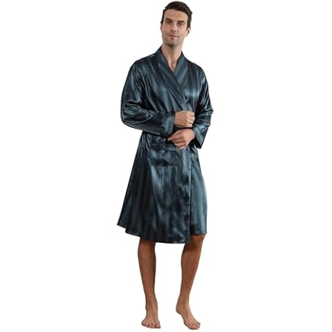 Peignoir Satin Homme Westkun Cover