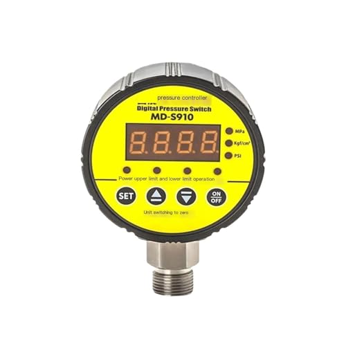 �f�W�^�����͌v�X�C�b�` MD-S910 �d�q���̓R���g���[�� �X�e�����X�| ���� �^�󈳗͌v(-0.1-1MPA-M20-1.5,AC380V)