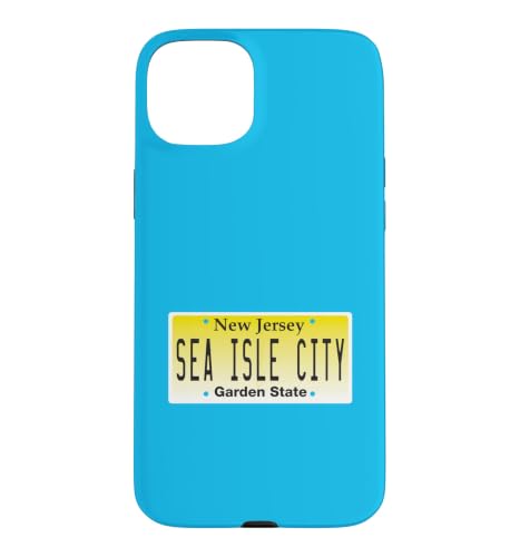 Sea Isle City Cape May County NJ New Jersey Shore Beach Town Case for iPhone 15 Plus