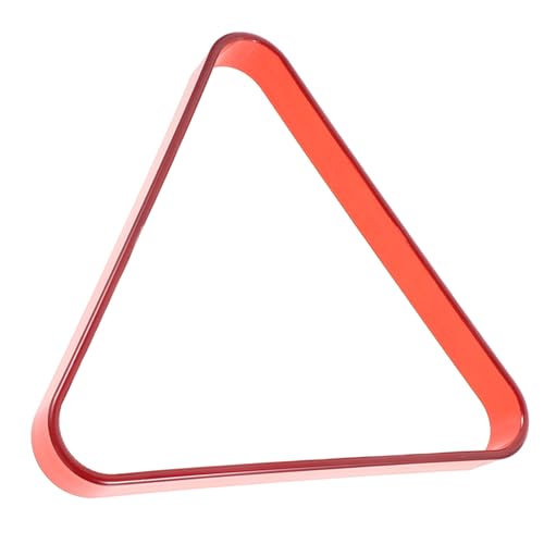 Abaodam Table Pool Balls Rack Sturdy Triangle Billiard Rack for Balls for Rooms Billiards Clubs and Community Centers Billiards Accessory for Amateurs