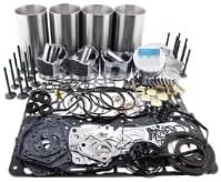 Overhaul Rebuild Kit for MIA880554 John Deere 4020D Engine 990 4500 4510 4600 4610