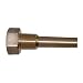 PIC Gauges WGTC Thermowell T1E3D2 Standard Brass Thermowell with 2-1/2â€ U Dimension & 3/4â€ MNPT