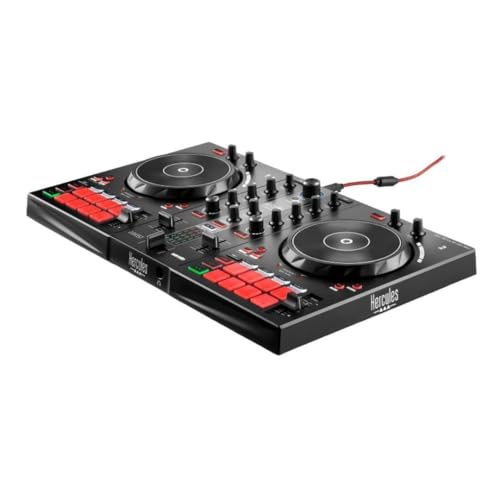 image for Hercules DJControl Inpulse 300 MK2 USB DJ Controller – Beginner DJ S
