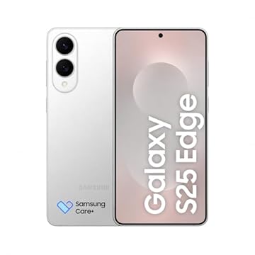 Celular Samsung Galaxy S25 Edge 5G, 256GB, 12GB RAM, Câmera Dupla de até 200MP, Tela Grande de 6.7" (Titânio Prata)