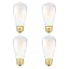 St64-2w-e26-brassbase-frosted-2700k-4pack