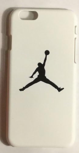 Sole Goodies Compatible iPhone 6 Plus / 6s Plus ONLY White Black Red Case Protective Durable Slim Fit SNAP Case/Cover/Jumpman/Jordan/Supreme/Shoe/Sneaker (White Logo 6 Plus / 6s Plus)