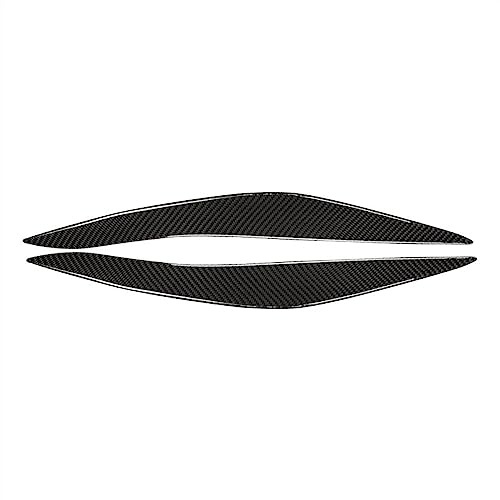 Autocollants en fibre de carbone pour phares et paupières de BMW Série 5 F10 2011-2013