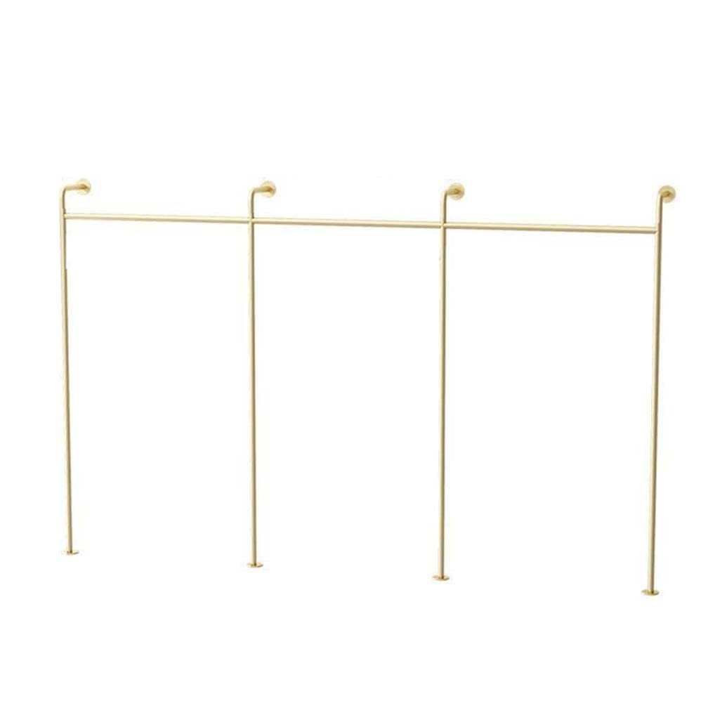 CENAP Wall Mounted Wedding Coat Rack, Metal Clothes Tidy Rail Creative Boutique Clothing Store Display Rack, Modern Industrial Wedding Hanger Coat Rack For Clothing Store, 190cm High