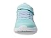 Skechers Unisex-Child Microspec Plus - Swirl Sweet Sneaker, Aqua/Pink, 4 Big Kid