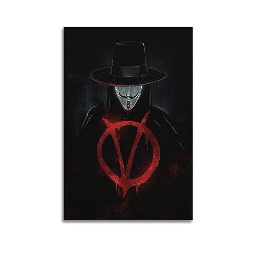 Imagen de JEAM V for Vendetta Póster de arte para decoración de habitación