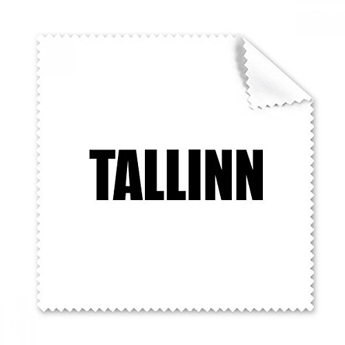 Tissu de nettoyage Tallinn Estonie lot de 5 chiffons de lunettes idée cadeau