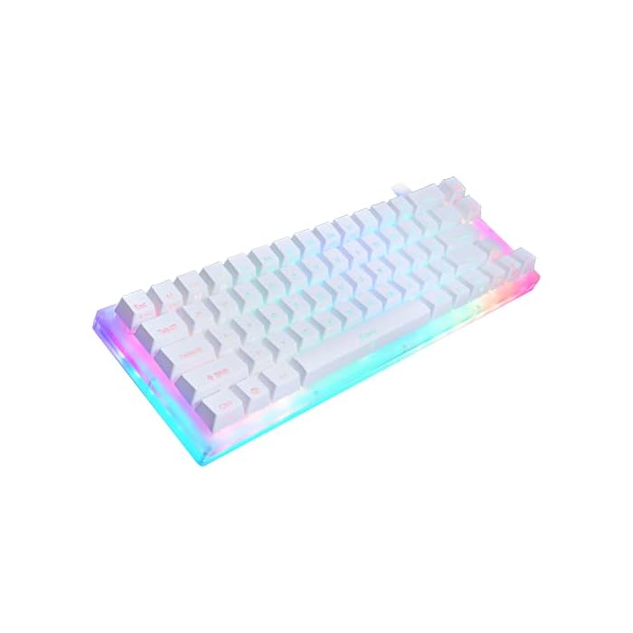 Buy Womier 66 Key Custom Mechanical Keyboard Kit 65 66 PCB CASE How