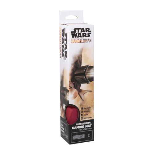 : Tappetino Mouse XXL Star Wars The Mandalorian| Gaming accessori PC/Tappeto scrivania ufficio - Baby Yoda gadget - Mousepad - Immagine 2