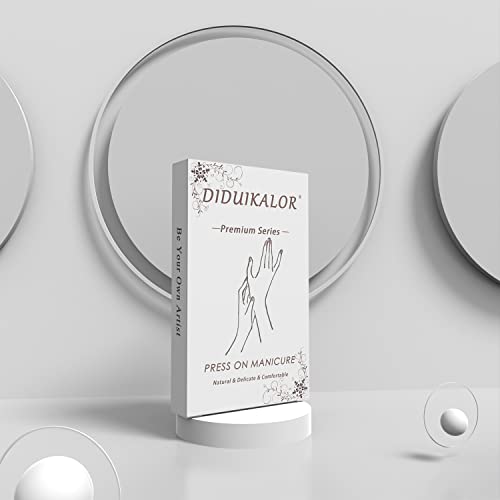 Halloween Press On Nails Fake Nails Medium Coffin False Nails Glossy Acrylic Artificial Nails Black And Purple Full Cover Nail Tips With Bat Deadwood Pattern #TOP5