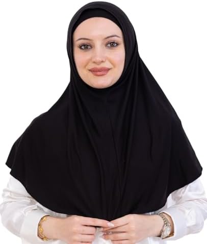 Prien Instant Hijab For Women, Muslim Long Scarf, Undercap Turban...