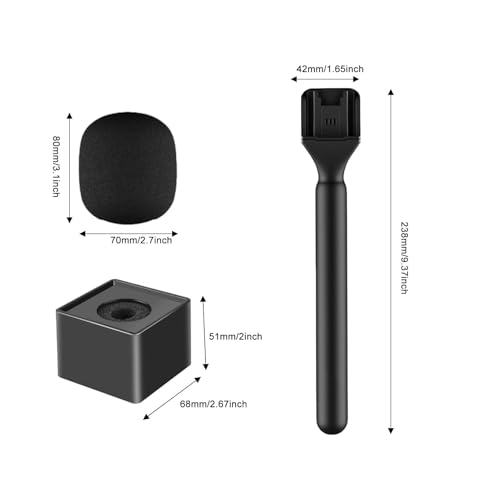 Fabater Stand Holder Mic Flag for GO II Mic 1/2, Hollyland Lark M1 C1 150, G1 - Image 3