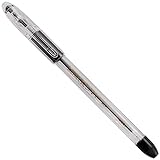 Pentel R.S.V.P. Ballpoint Pen, Medium Line, Black Ink, 2 Pack  (BK91BP2A)