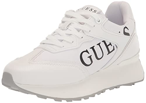 Guess Damen Luchia Sneaker, Weiß 145, 39 EU