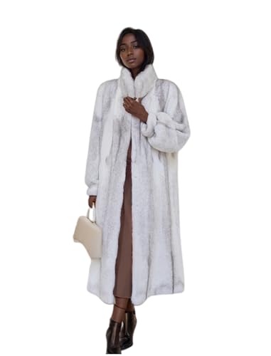 Women's Long Soft Faux Fur Overcoat Coat Fancy Style Fashion Winter Warm Fur Jacket Outwear Sweater