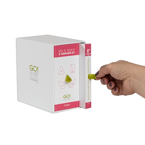 Accuquilt GO! Qube 8\" Companion Set-Angles
