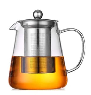 Amazon | 急須 耐熱ガラスティーポット 750ml 丸底 三角ポット