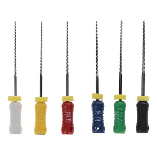 House Brand Dentistry 400426 HSB Hedstrom Endodontic Files NiTi 25mm #45-80 6/Pk